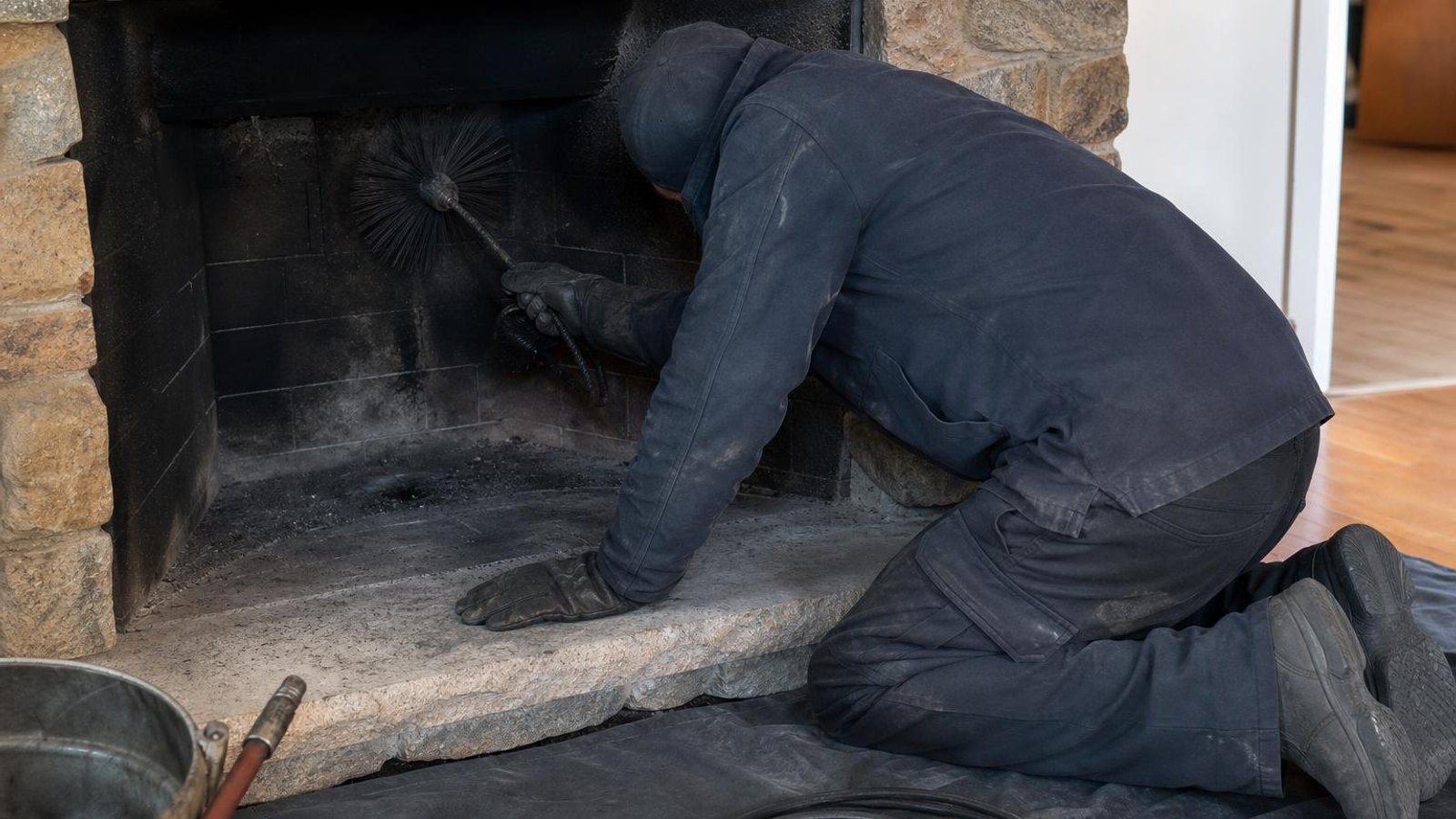 Practical chimney sweep & inspection in Englishtown